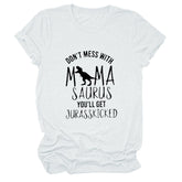 Casual Loose Round Neck Short-Sleeved T-shirt